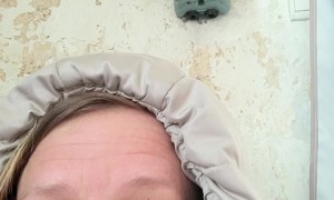 Tiny Duckling Pops Out of Hood and Melts Hearts Instantly