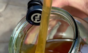 Satisfying Honey Pouring in a Jar With ASMR Sound