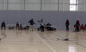 Referee Punches Man At Youth Basketball Game