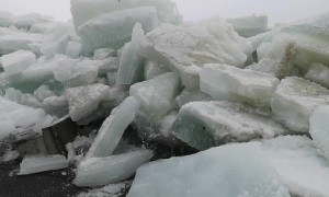 Siberian River Ice Flow