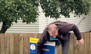 Unlucky Realtor Has Trouble Collecting Sign