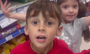 Kids Think They See Jesus' Mother