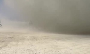 Burning Man Dust Devil Bike Ride