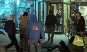 Pedestrian Struck by Falling Fence on Brooklyn Film Set