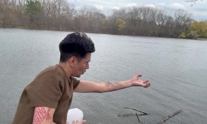 Man Training to Be an Airbender