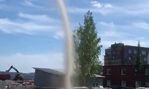 Tiny Tornado Tests Touching Down
