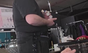 Professor of Magic Pulling Coins From Thin Air