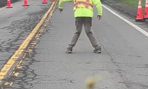 Directing Traffic With A Feel Good Dance