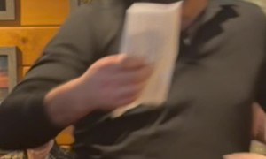 Service Worker Surprised With Memorial Birthday Gift