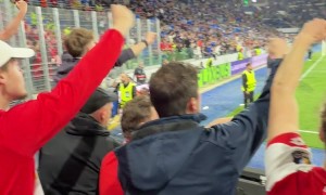 Heated Altercation at Strasbourg vs Mainz Soccer Match