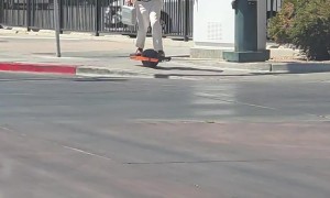 Vegas Attorney Rides Down Street In Style