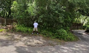 Safari Guest Leaps From Vehicle For Emergency Bathroom Break