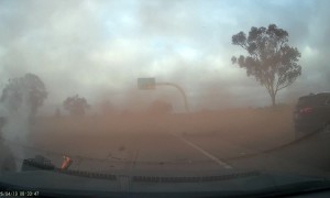 Dashcam Captures Explosive Accident on 163 South in California