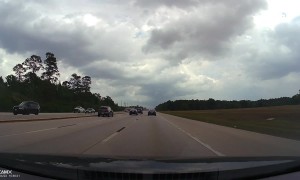 Constable Quickly Catches Someone Using The Road Shoulder