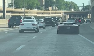 V12 Car With Flame Exhaust Modifications