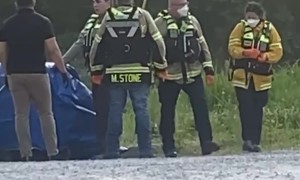 Authorities Retrieve Body Submerged in Trash Cart In Missouri River