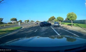 Retaliation Road Rage Leaves Both Cars Wrecked
