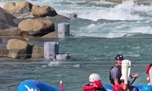 Whitewater Guide Dives Back Onto Raft