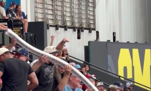Fans Celebrate Win With Record-Breaking Beer Snake