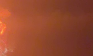 Explosion Lights up the Sky