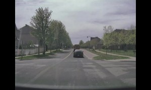 Entitled Driver Passes Stopped School Bus
