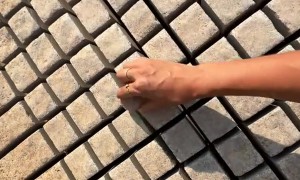 Musical Rock Played With a Rock