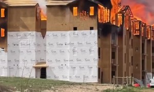 New Construction Fire in Cheyenne, Wyoming