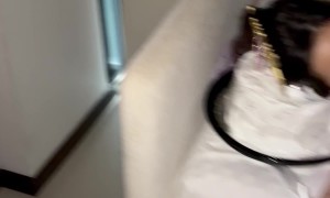 Sleepy Child Lays Head On Birthday Cake