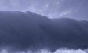 Rare Roll Cloud Formation in La Grange, Texas