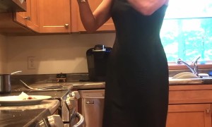 Spinning a Basketball While Cooking and Eating