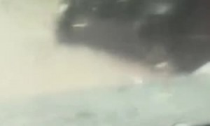 Driving Through a Flash Flood in Dallas, Texas