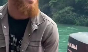 Rescuing a Cow Stuck in a River