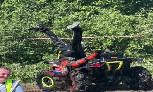 Funny Pit Stop During a Race