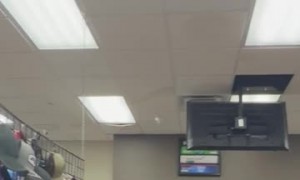 Gas Station Clerk and Individual Get Into a Heated Exchange