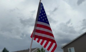 USA-Shaped Cloud Transforms Into an Eagle Over Colorado