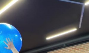 Gym Teacher Shows No Mercy With Giant Dodgeball