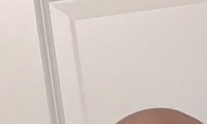 Bald Man Evens Out His Tan Lines