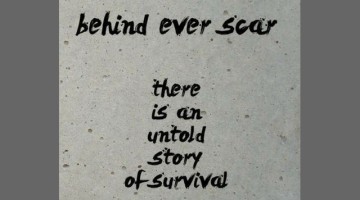 Be PROUD of your scars: Because...