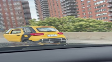 Very Tiny Car Driving in NYC