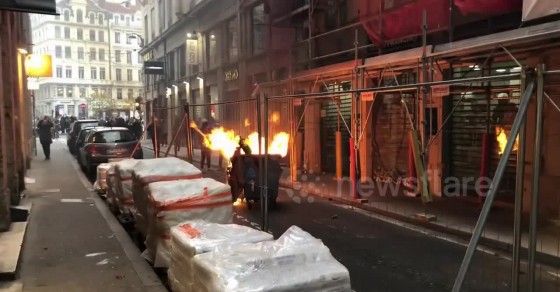 Yellow Vest protests in France hit with tear gas