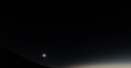 Total Solar Eclipse Seen From the Sky - Vimarsana News