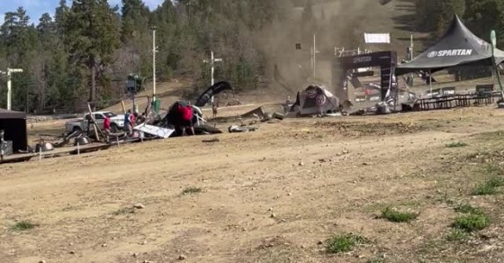 Dust Devils Racing Dust Devil Rips Through Finish Line of Race - Sharedots