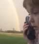 Cute Girl Sees A Rainbow And Leaves The Most Adorable Message For Grandma