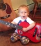 Tot Loves to Sing About His Daddy
