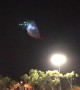 SpaceX Falcon 9 Rocket Over Los Angeles