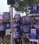 Nationwide demonstrations as protestors rally against postal services privatization