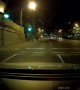 Meteor Falling Captured on Dash Cam