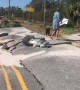 Resident films devastated coastal area in Florida