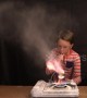 This kid\'s science class experiment with cooking flour and gas stove turns him into a fire-breathing dragon