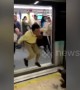 Foreigner breaks up fight between Chinese passengers on Shanghai Metro